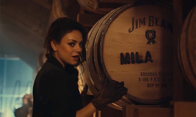 Werbung: Mila Kunis wirbt für Jim Beam: Video zur neuen ...