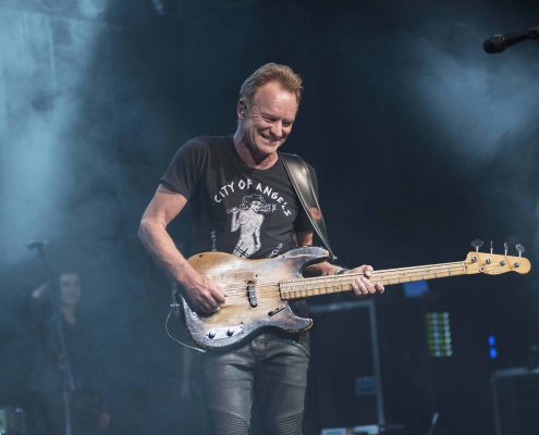Sting plays Bass