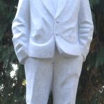 Falco-Statue im Kurpark Gars am Kamp (Denkmal, erkennbar Falco)