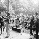Maria Schneider am Filmset 1978
