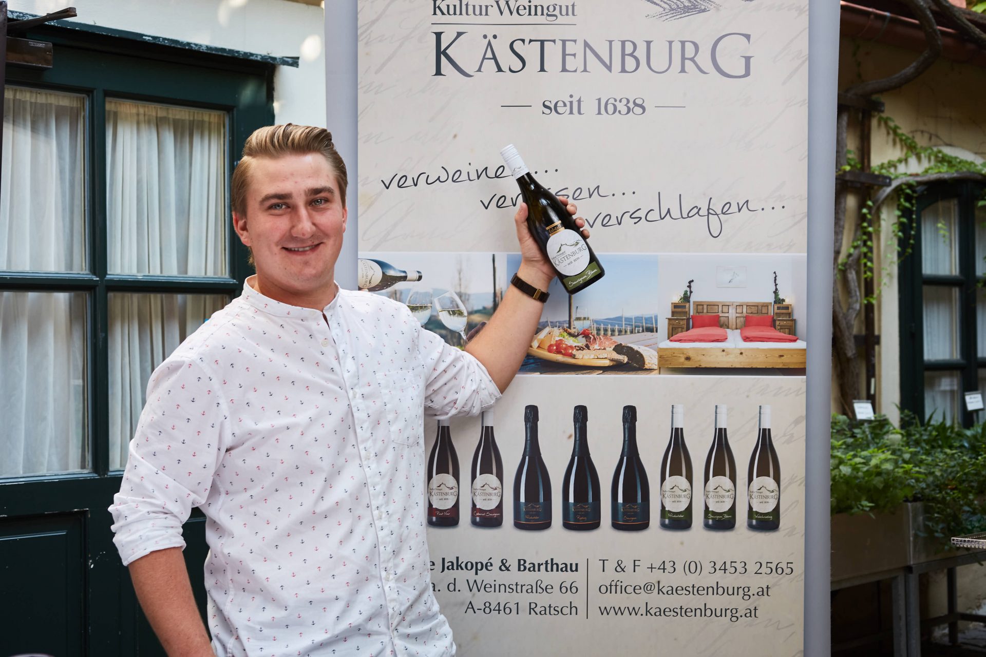 10 Jahre Schlossquadrat Jungwinzer Trophy 2019: Finalist #6 Jakob Jakopé im Porträt