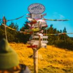 Wegweiser mit vielen Richtungspfeilen