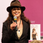 Uschi Obermaier auf der Frankfurter Buchmesse 2013 (Porträt)