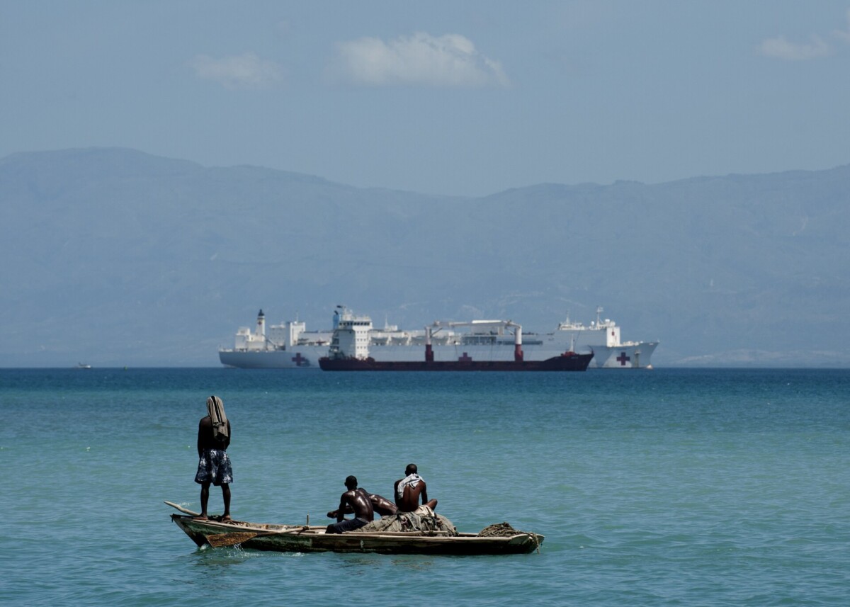 USNS Comfort, Bugansicht (US Navy)