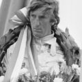 Jochen Rindt, Sieg Dutch GP 1970 (mit Siegerkranz)