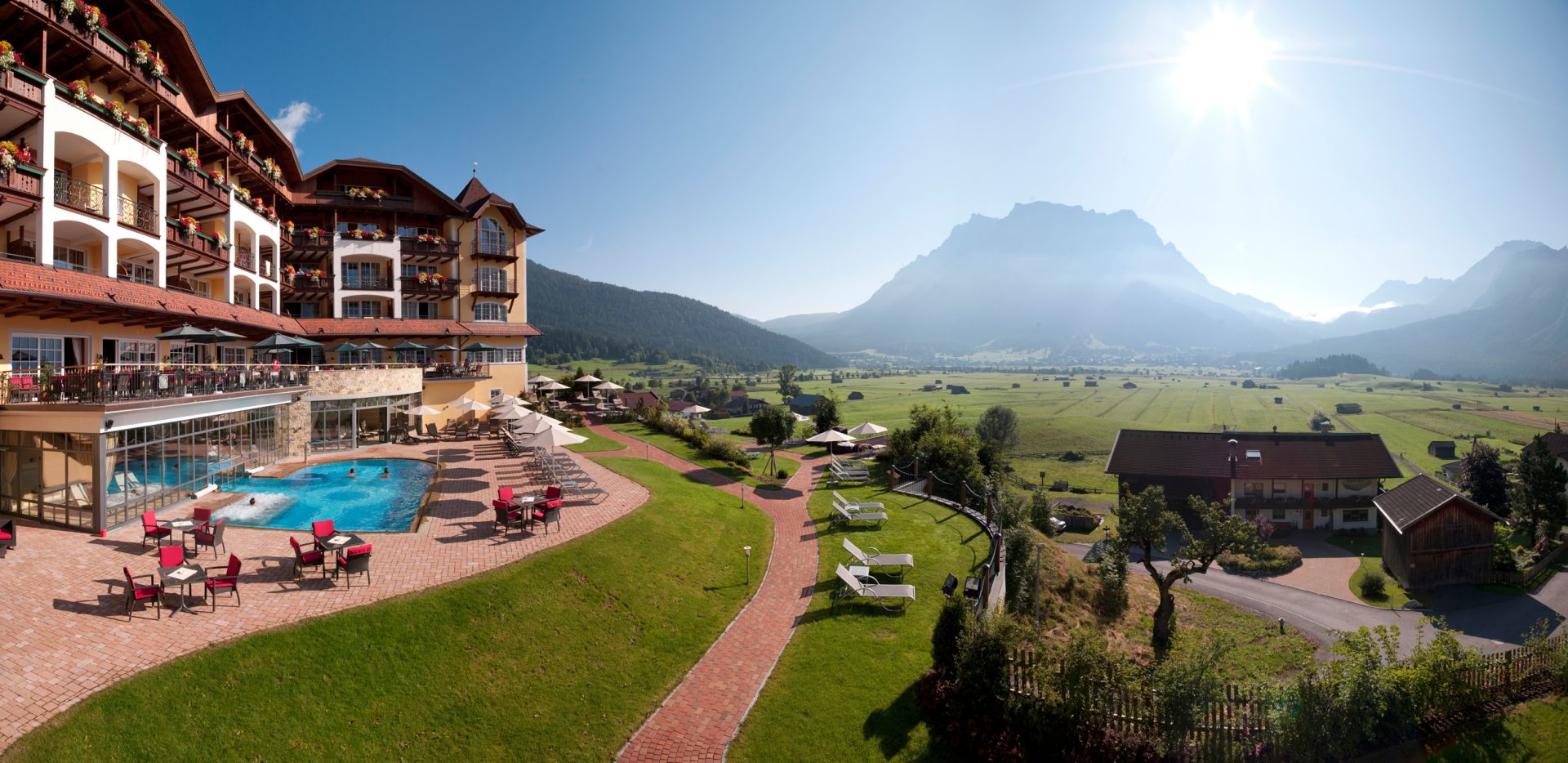 Wellness, Gourmetküche und Aussicht