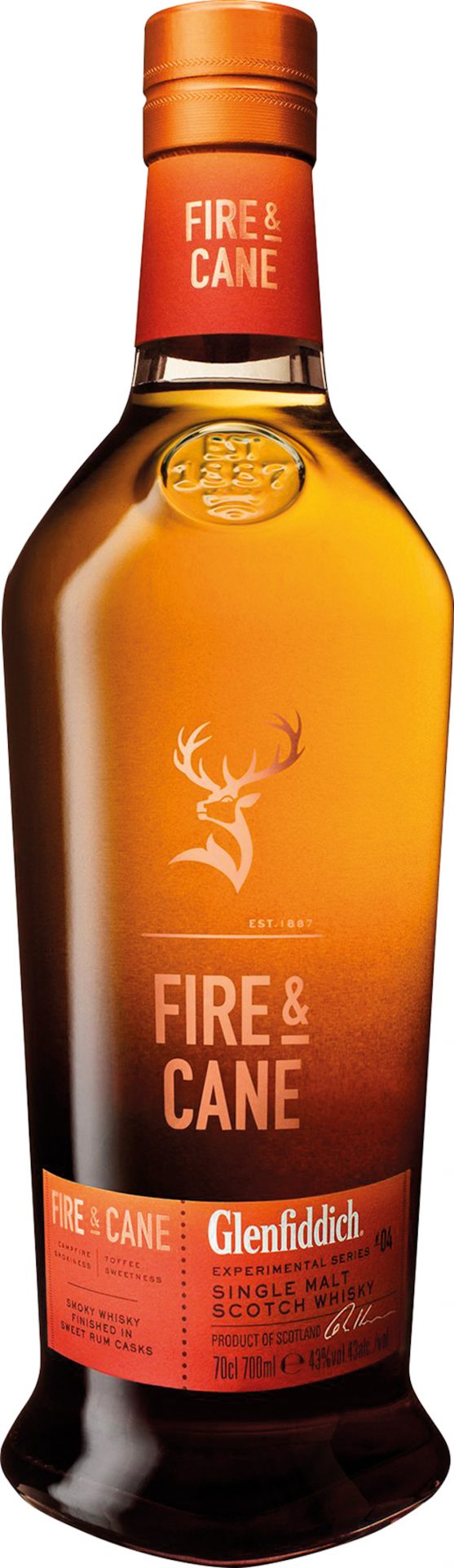 Glenfiddich Fire & Cane