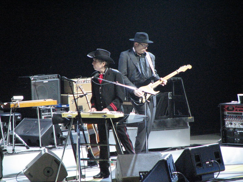 Bob Dylan live in Toronto 2006 (Porträt derselben Person)