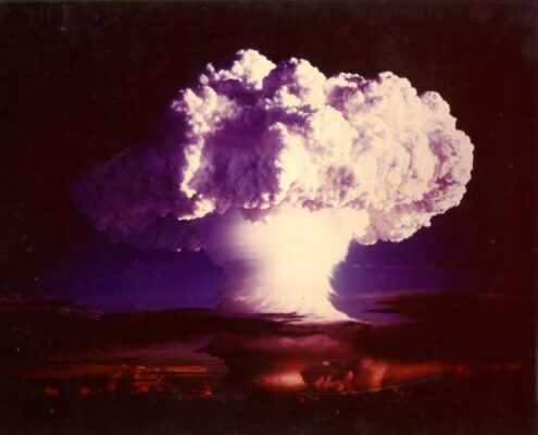 Ivy-Mike-Wasserstoffbombentest 1952, Atompilz
