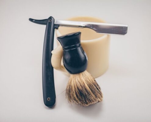 Klassisches Rasiermesser-Set (Still-Life)