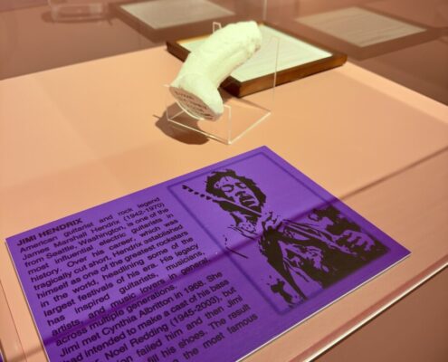 Gipsabdruck von Jimi Hendrix (das 'Ding' des Artikels), Phallological Museum