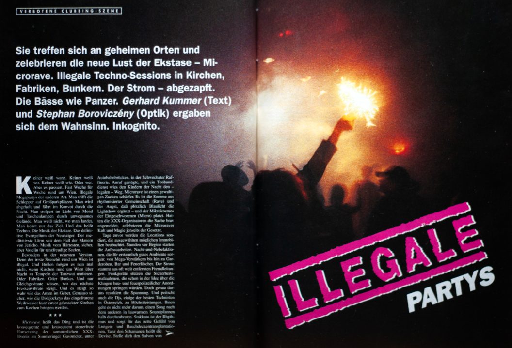 Archiv 1993: Illegale Partys