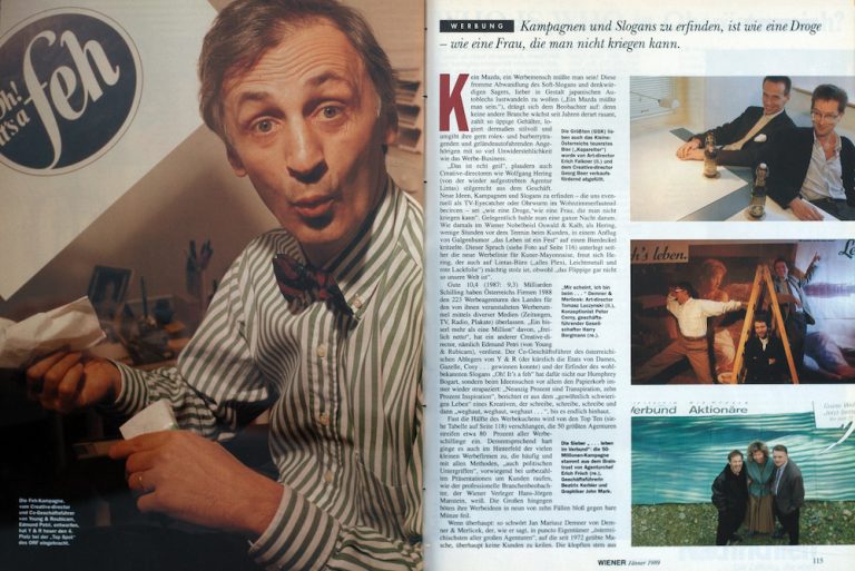 Archiv 1989: Top 10 der Werbung