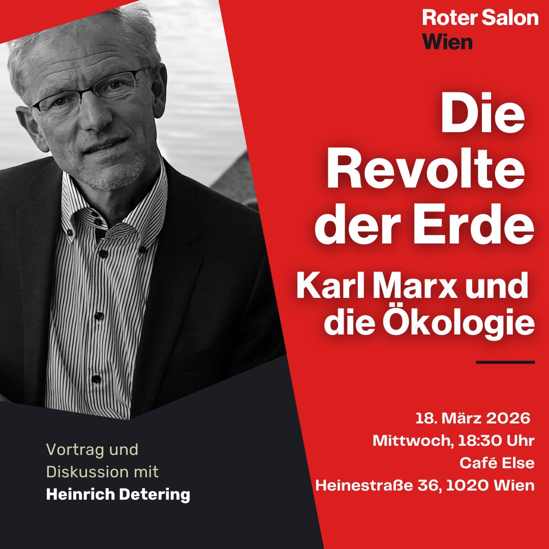 Heinrich Detering beim ROTEN SALON WIEN