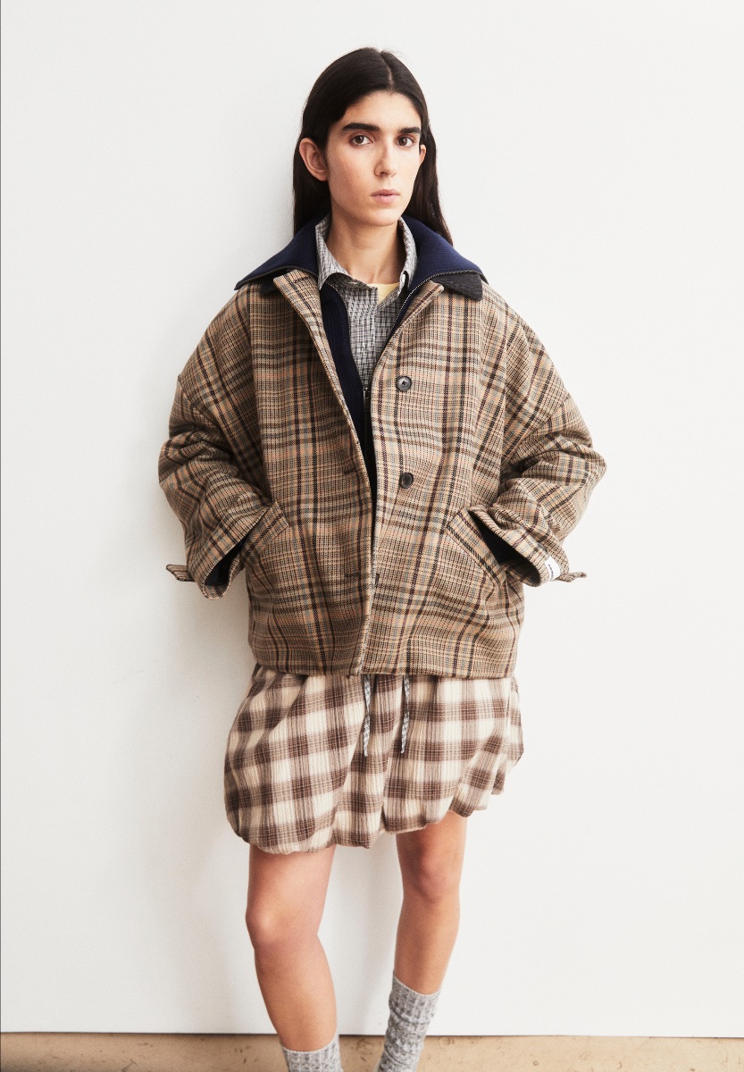 Neu gedachter Tweed aus recycelter Manteco-Wolle bei ARMEDANGELS