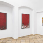 Blick in die Nitsch-Ausstellung in der Habsburgergasse in Wien