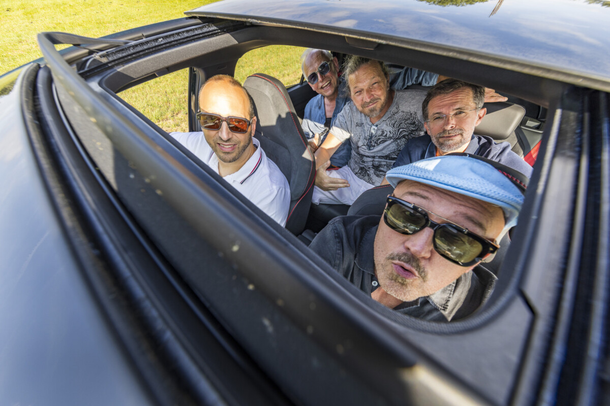Die Mitglieder der Fünfhaus Posse bei der Reunion in Moosbrunn
