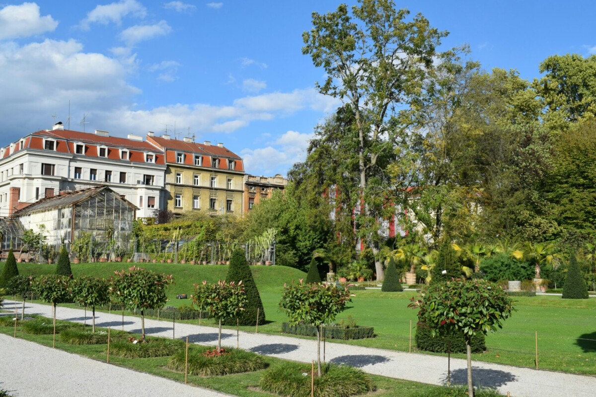 Der Botanische Garten in Zagreb