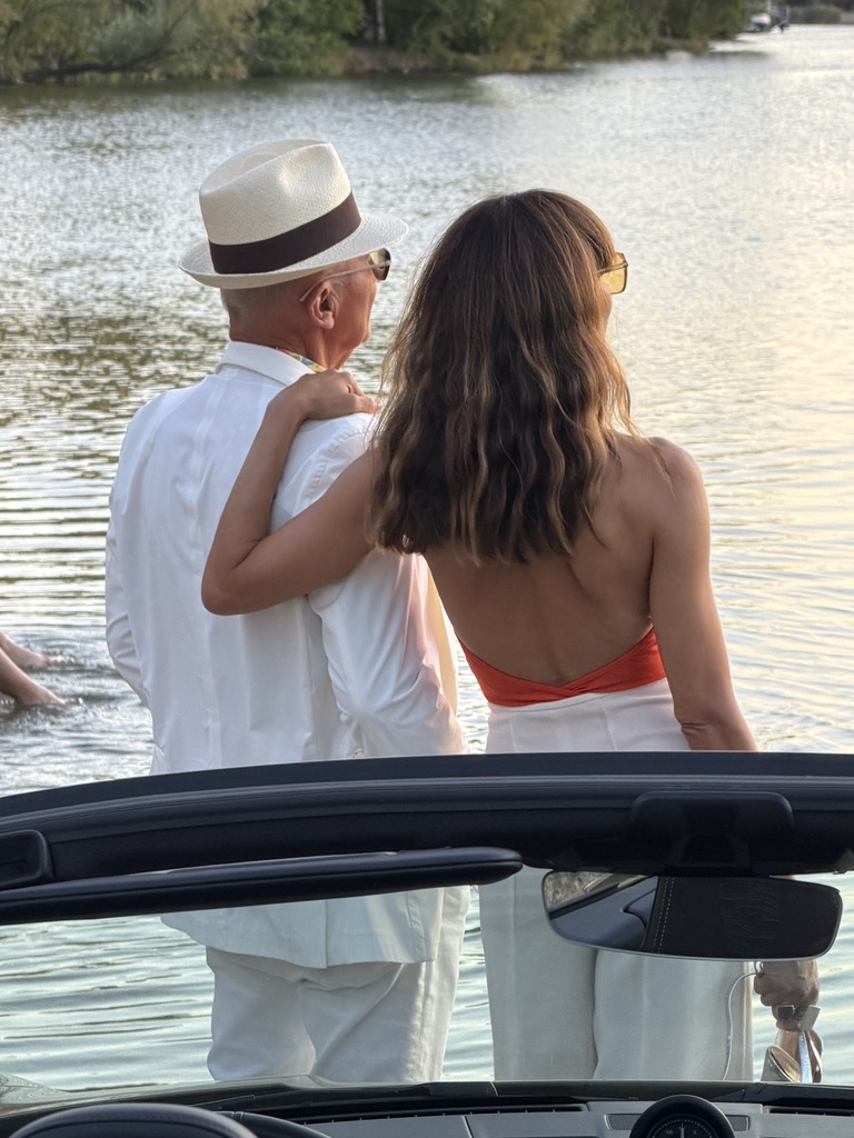 Louie Austen und Sara Griessler am Donaualtarm Greifenstein.