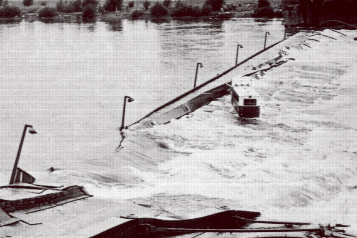 Als die Reichsbrücke verschwand