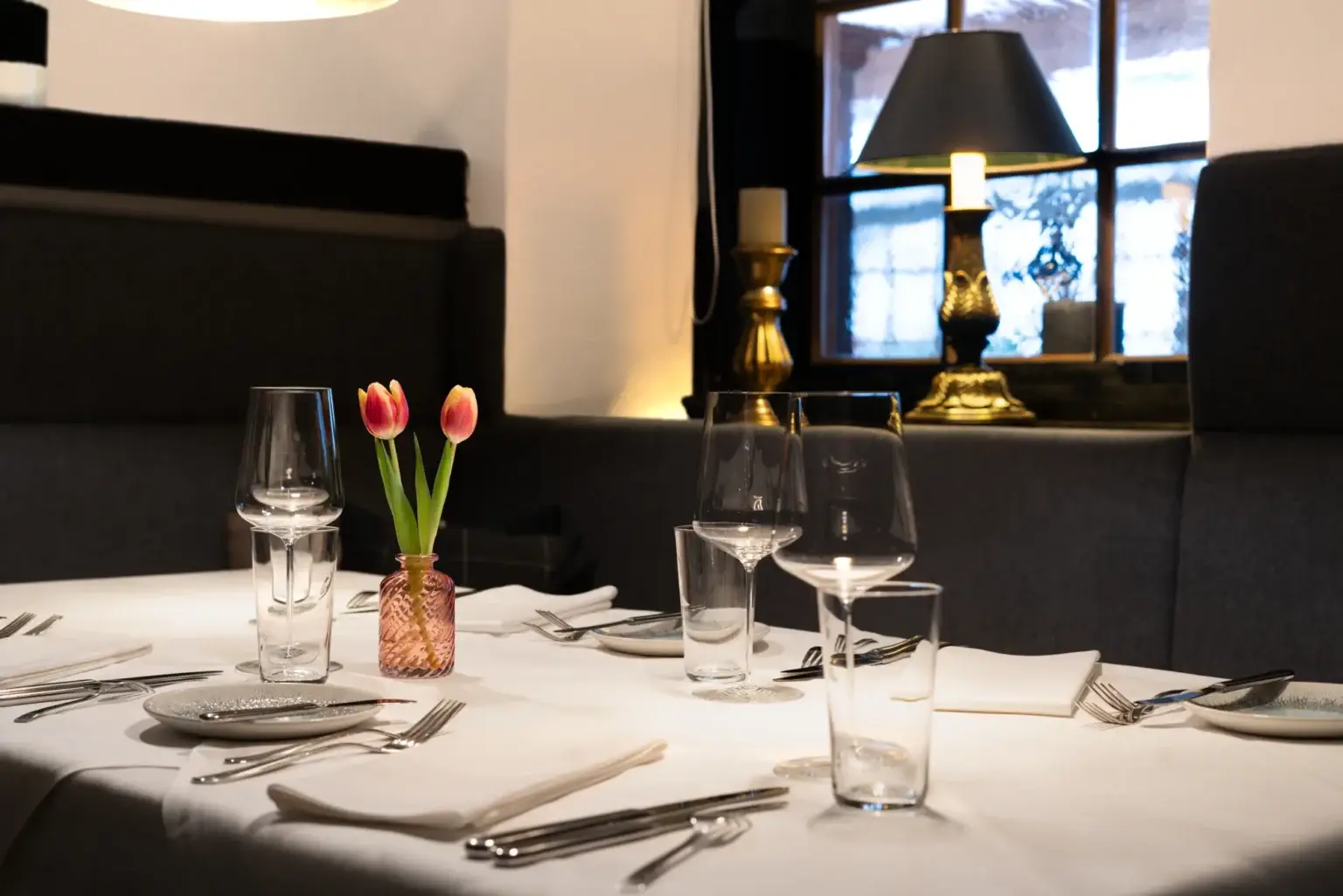 Gastraum im Restaurant Das Wolf in Langenlebarn