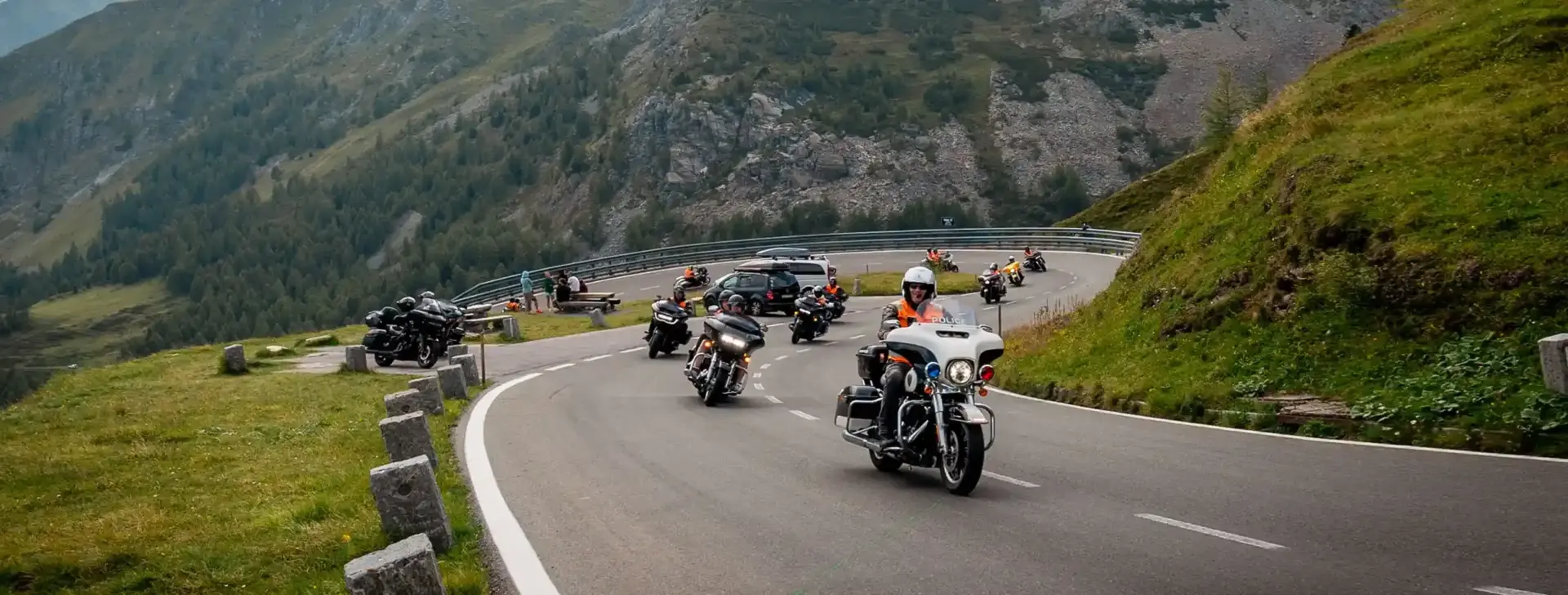 Harley-Davidson Charity-Tour: Biker sammeln Spenden für muskelkranke Menschen in Österreich