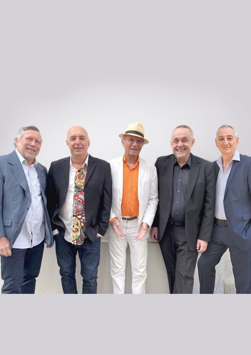 Louie Austen und seine Band bei einem früheren Auftritt