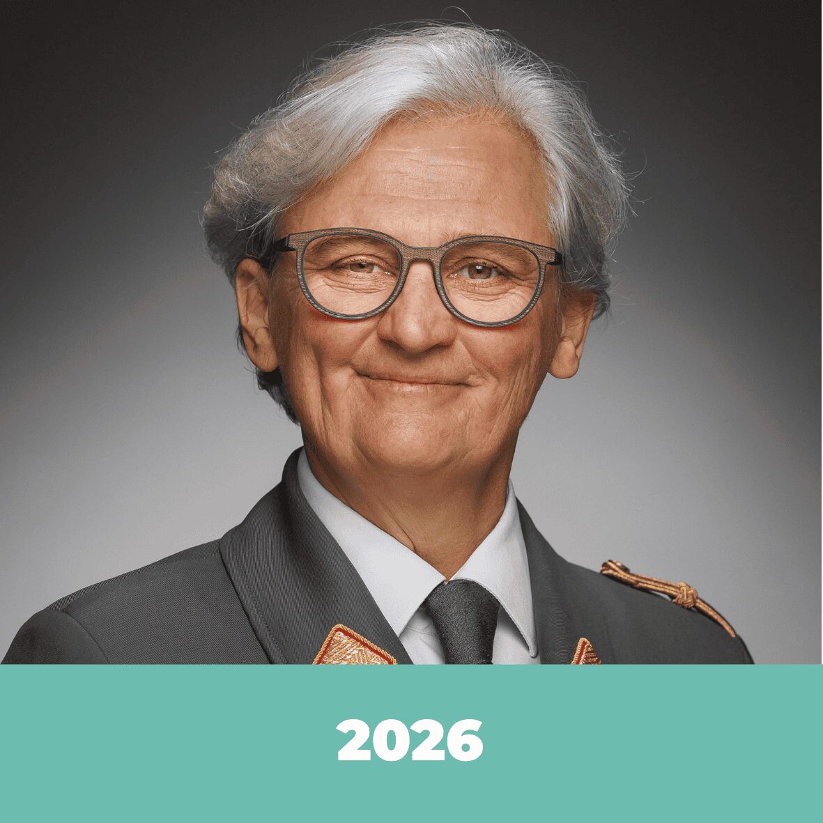 Generalmajorin Sylvia Sperandio, Speakerin beim Female Future Festival Wien