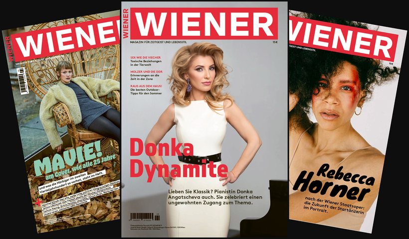Die aktuellen Ausgaben des WIENER