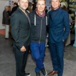 Alexander Kiessling, Designer Atil Kutoglu und Gottfried Birklbauer am Red Carpet der Vienna Fashion Week.26
