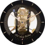 Handgefertigtes schwarzes Zifferblatt der Table Waltz Tourbillon von Carl Suchy & Söhne