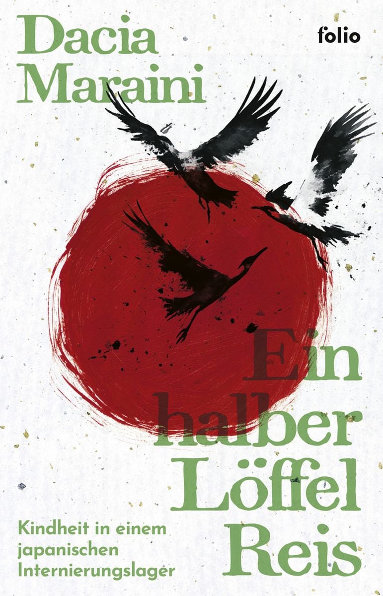Buchcover Ein halber Löffel Reis von Dacia Maraini, erschienen im Folio Verlag