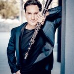 Daniel Ottensamer spielt Klarinette bei Hommages zwischen Wort und Ton im MuTh