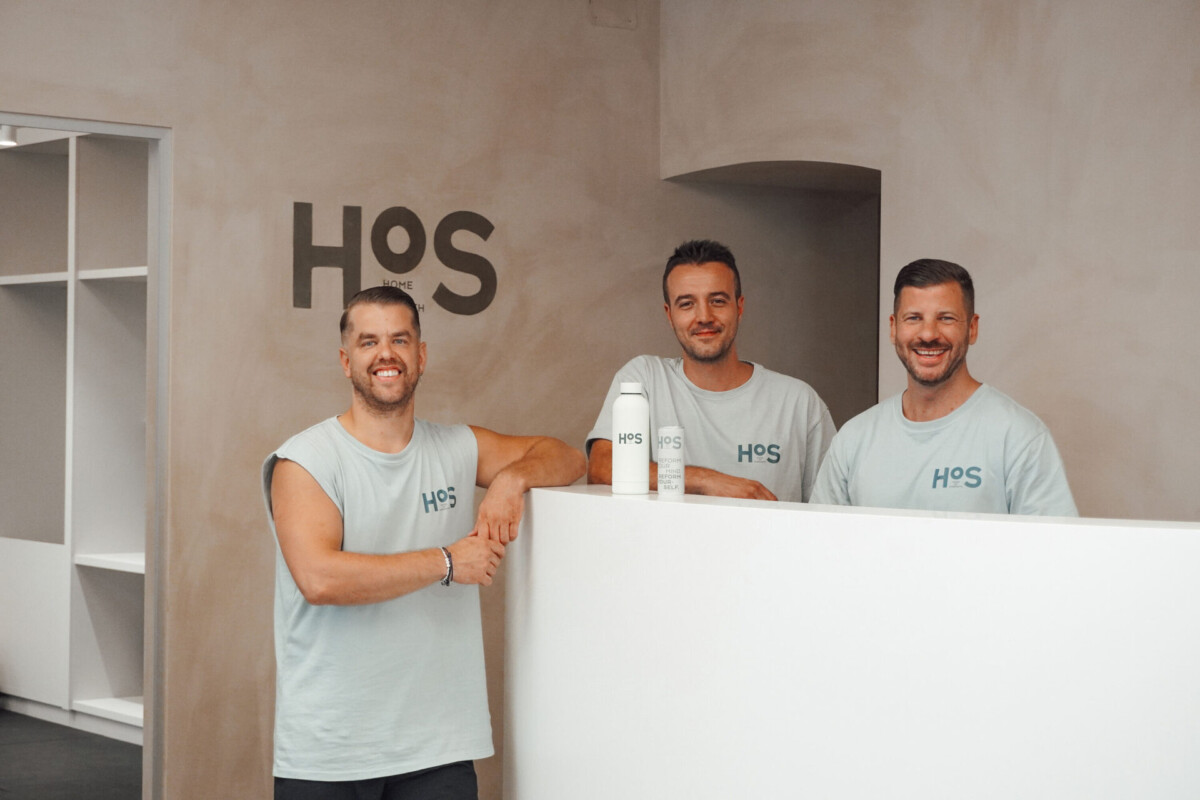 Die HOS-Gründer René Felix, Ihsan Poyraz und Paul Bichelhuber in Wien