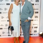 Kathi Stumpf und Alex Bezda am Red Carpet der Vienna Fashion Week.26