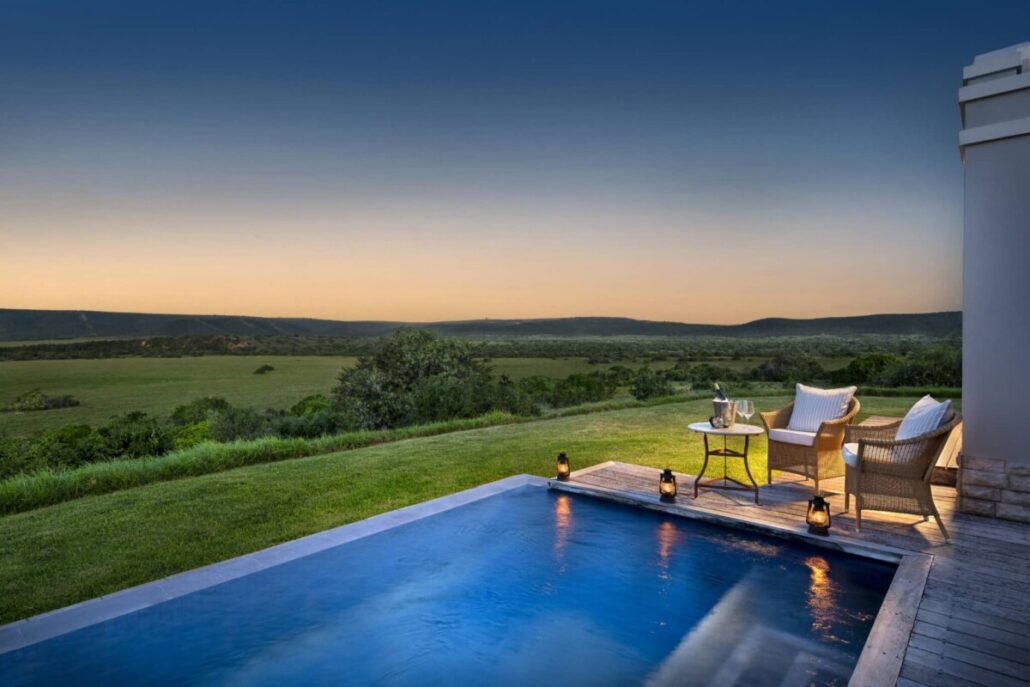 Long Lee Manor, Fünf-Sterne-Lodge im Shamwari Private Game Reserve