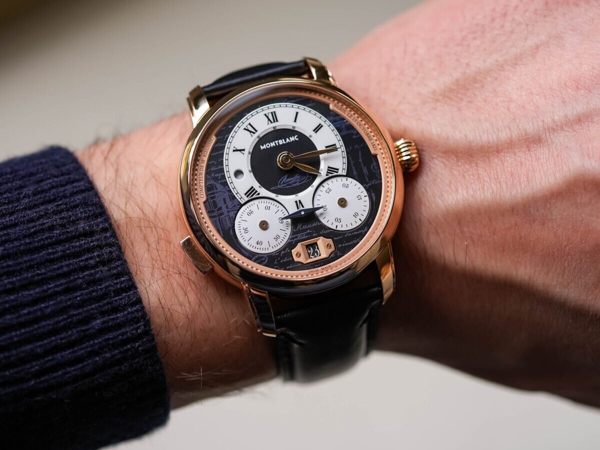 Montblanc Star Legacy Nicolas Rieussec Chronograph in Roségold, Limited Edition 100 Stück