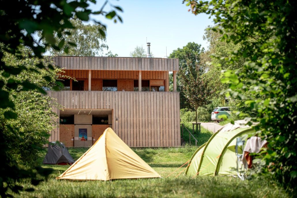 Zeltplatz direkt am Bodenseeufer, Naturcampingplatz Litzelstetten-Mainau