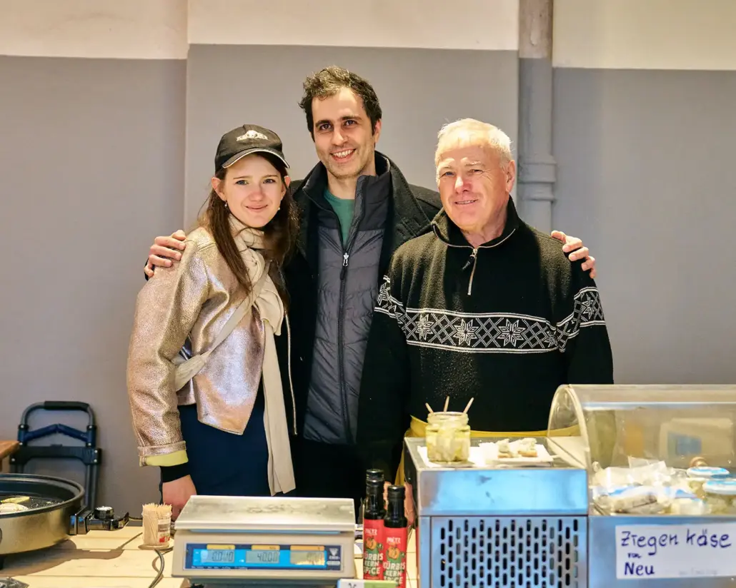Produzent:innen der Markterei Markthalle im ehemaligen Wasserbaulabor
