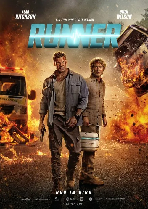 Filmplakat zu Runner mit Alan Ritchson und Owen Wilson