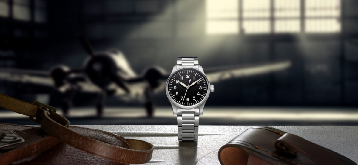 STOWA Flieger Klassik 40 Flight to 100, limitierte Fliegeruhr zum 100-Jahr-Jubiläum