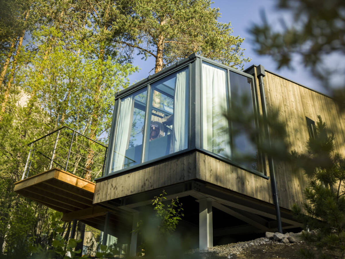 SkyView Chalets am Toblacher See in Südtirol