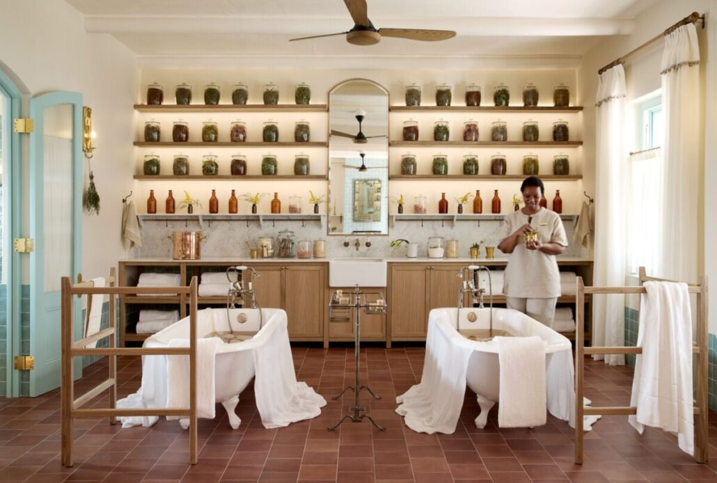 Cape Herbal Bath House, das Spa des Spier Hotels