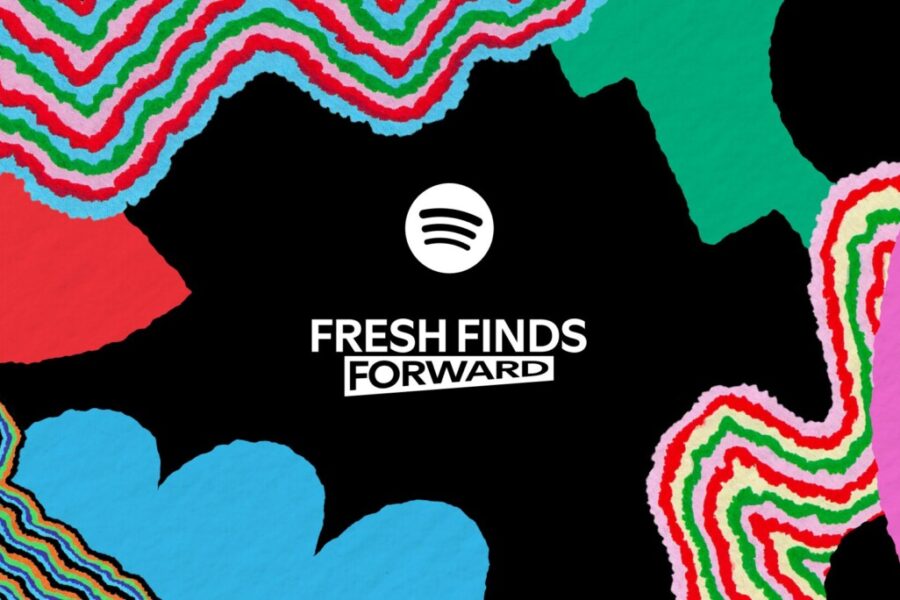 Spotify Fresh Finds Forward Programmgrafik
