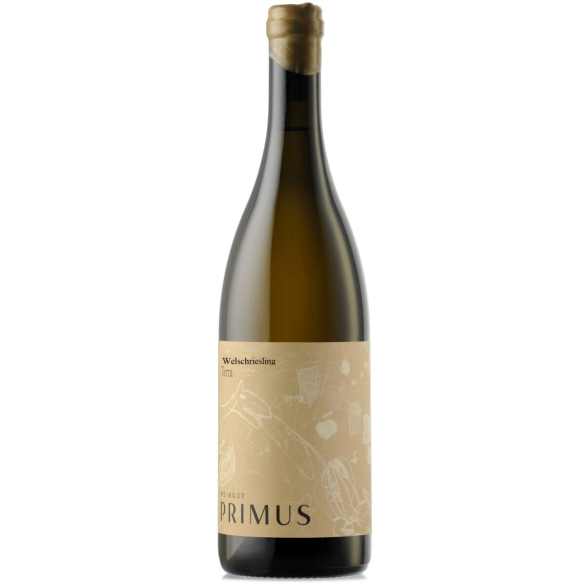 Terra Welschriesling 2022 unfiltriert vom Weingut Primus, steirischer Naturwein
