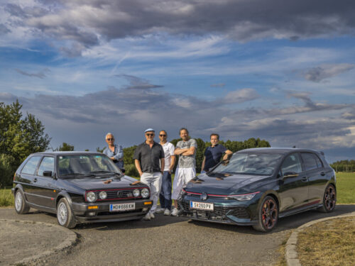 Fünfhaus Posse Golf GTI: die Wiener Band bei der Reunion mit dem Jubiläumsmodell